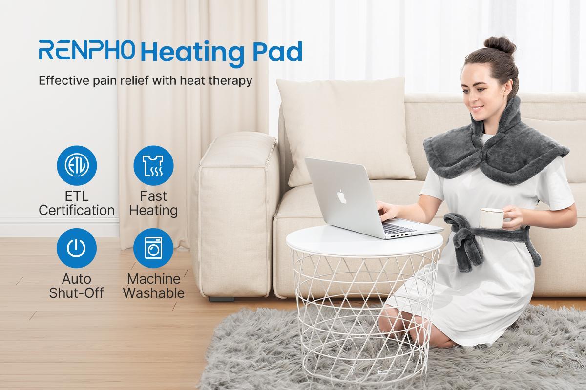 RENPHO Gift Bundle Eyeris 3 Eye Massager with Heat and Cooling & Back Heating Pad, Spring Glow Up Relaxation for Eye and Back, Birthday Gifts for Women Men Family Gift Choice for Man Women RENPHO Gift Bundle Eyeris 3 Eye Massager with Heat and Cooling & Back Heating Pad, Spring Glow Up Relaxation for Eye and Back, Birthday Gifts for Women Men Family Gift Choice for Man Women