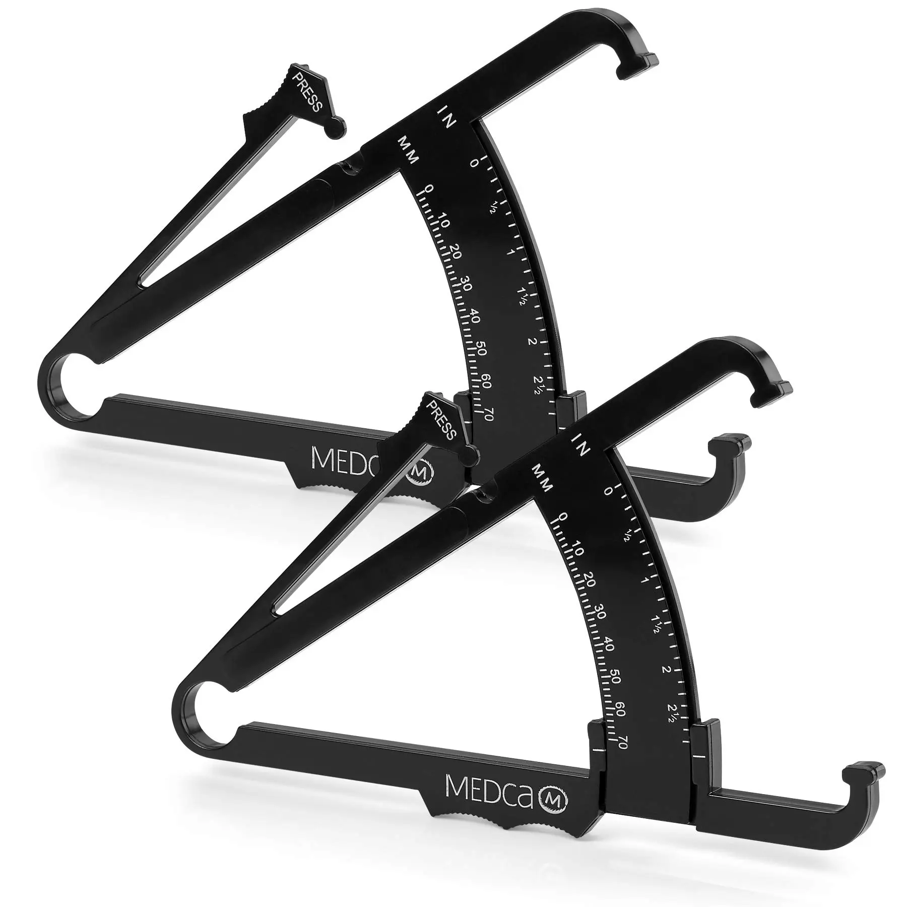 Skinfold Body Fat Caliper and Body Measurement Tape