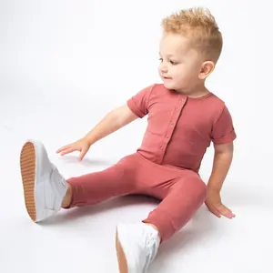 Essentials Rag Romper - Faded Rose