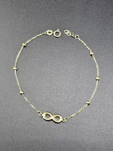 14K Gold Bracelet - Infinity
