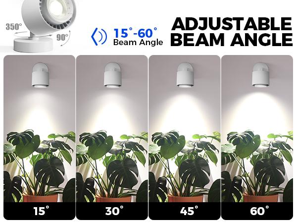 Barrina TR40a Track Grow Light for Indoor Plants, 40W Hanging Grow Lights with Adjustable Beam Angle (15°-60°), 5000K Full Spectrum Wall-Mounted Plant Light with Timer for Growing Houseplants,1-Pack Barrina TR40a Track Grow Light for Indoor Plants, 40W Hanging Grow Lights with Adjustable Beam Angle (15°-60°), 5000K Full Spectrum Wall-Mounted Plant Light with Timer for Growing Houseplants,1-Pack