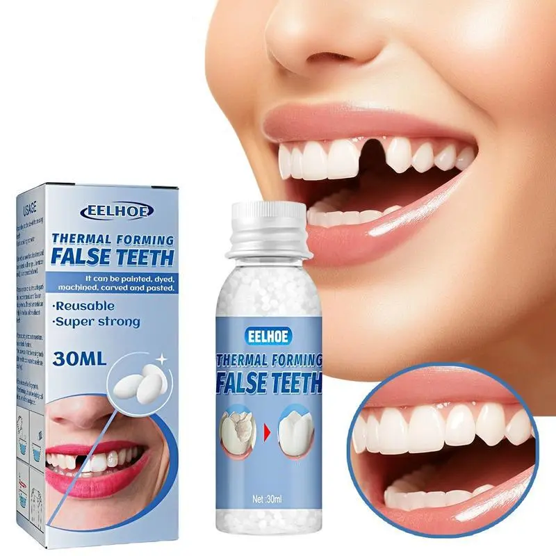 Solid Tooth Filling Material, Dental Repair Wax for Tooth Holes, Dental Restoration Kit, Temporary Tooth Replacement Kit, Oral Care Supplies for Temporary Fillings