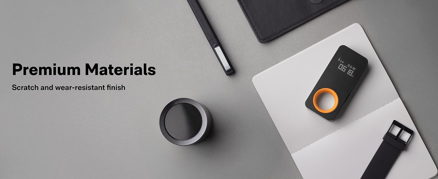 HOTO Laser Measuring Tool, Pocket-Size 98Ft Digital Laser Tape Measure ±2mm Accuracy, USB-C Rechargeable, OLED Display, Ft/M/in Unit Conversion, Real-time Data Sync, Cool Gadgets for Men & Home Use HOTO Laser Measuring Tool, Pocket-Size 98Ft Digital Laser Tape Measure ±2mm Accuracy, USB-C Rechargeable, OLED Display, Ft/M/in Unit Conversion, Real-time Data Sync, Cool Gadgets for Men & Home Use