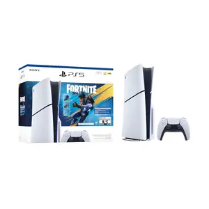 PlayStation 5 Console 1TB Fortnite Flowering Chaos Bundle with 8 Exclusive Cosmetics & 1000 V-Bucks for Game Immersion - Lightning