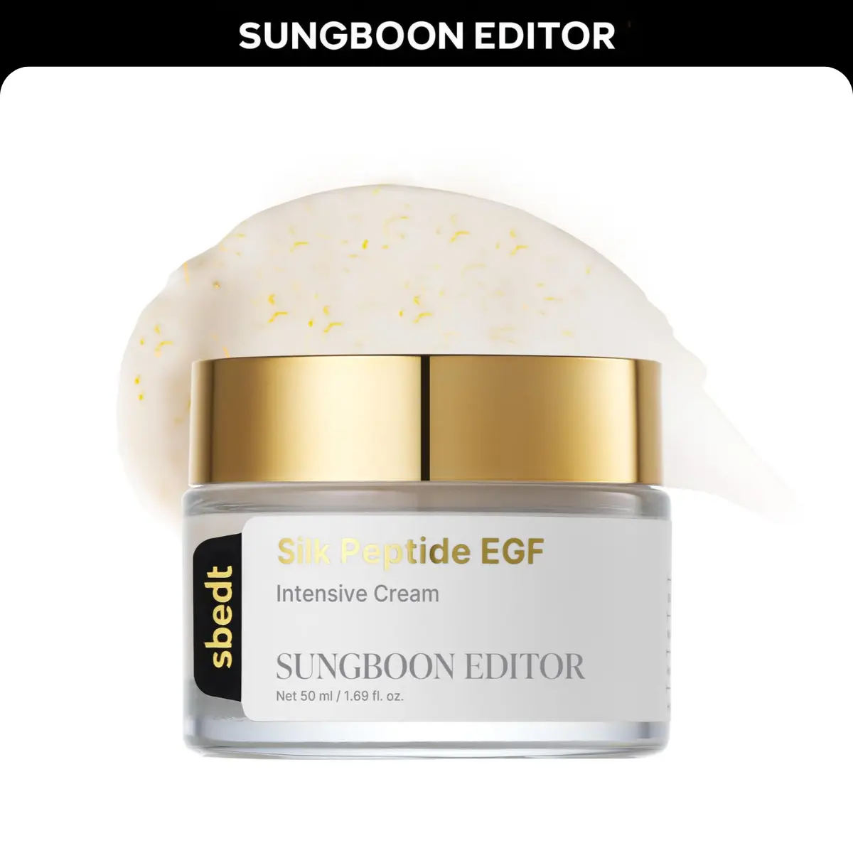 [Sungboon] EGF Night Moisturizer l Longevity, Anti- Aging Routine l PDRN & Volufiline & Collagen & NAD+ EGF Complex l Cares for Look of Fine Lines, Firming Care, Radiant & Youthful Looking, Plumping | Korean Skincare, K-Beauty