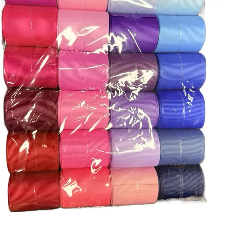 Grosgrain Ribbon, 24 Assorted Colors, 5 yds per Color (Liston Grosgrain Ribbon Set)
