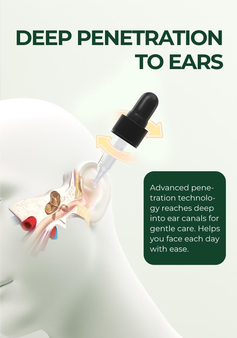 Kreain Nature 5 Ear Care Drops Gentle Formula, Non-Irritating Gentle Formula, Easy to Use & Portable dealsforyoudays