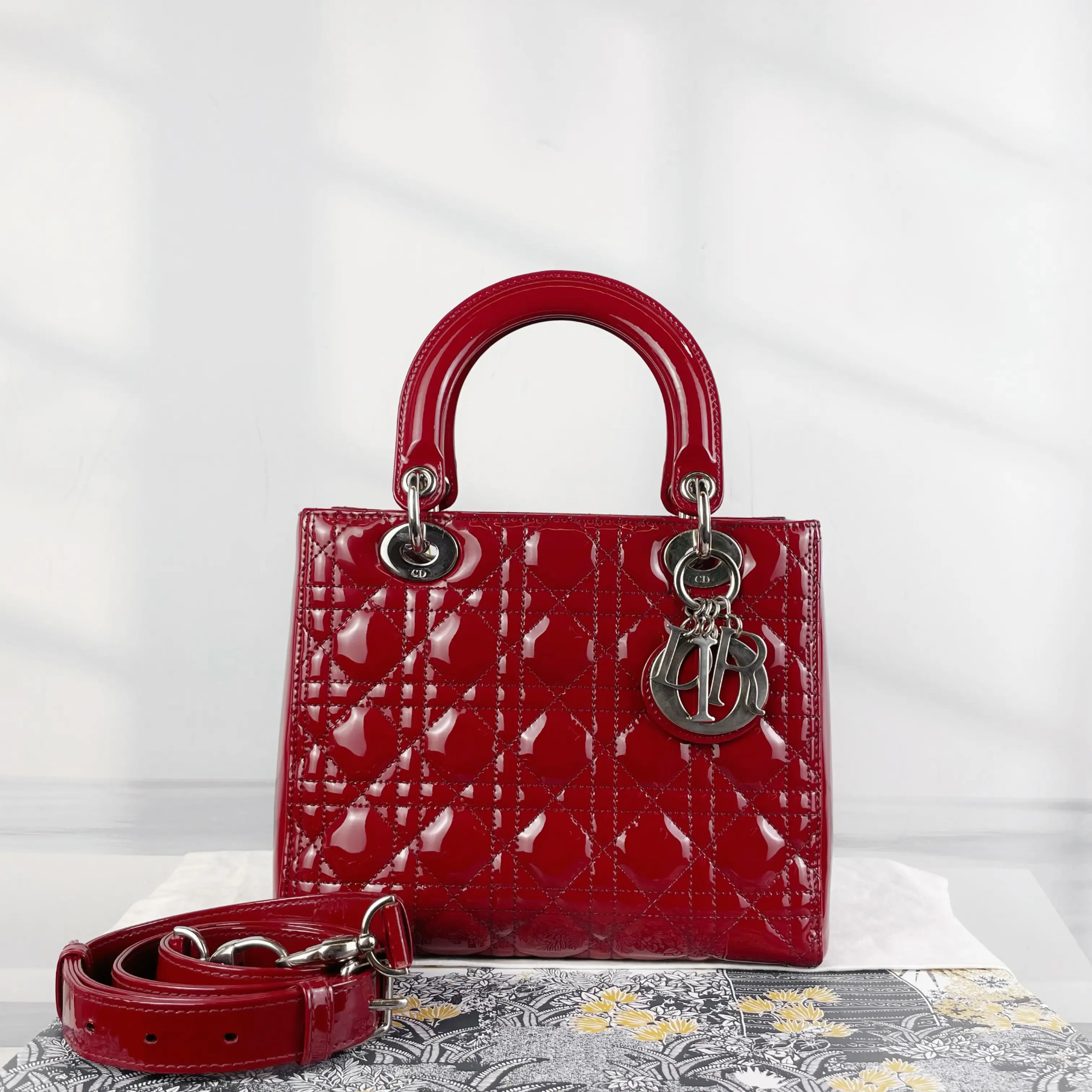 Pre-owned Dior Patent Shoulder Bags 7.8'' R5309 Shoulder Bag C9209759363 0204 T1 Chloe