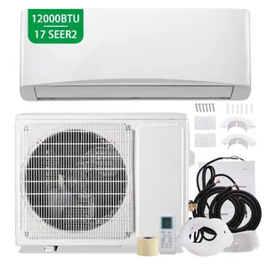 TACOOL 9000/12000 BTU Mini Split Air Conditioner & Heater, 17 SEER2 Energy Saving 115V230V AC Units Cools Rooms up to 450 Sq.ft White