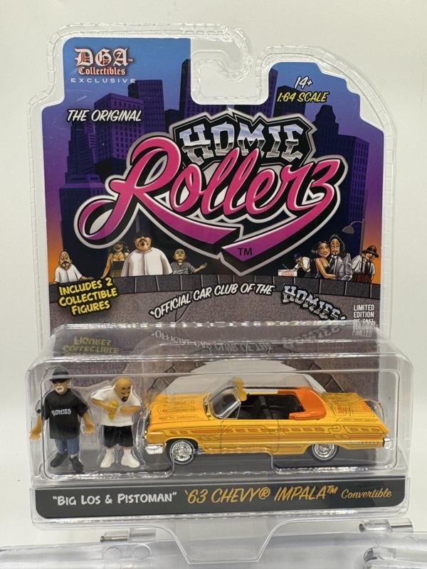 DGA x Greenlight Homie Rollerz 1963 Chevrolet Impala Convertible