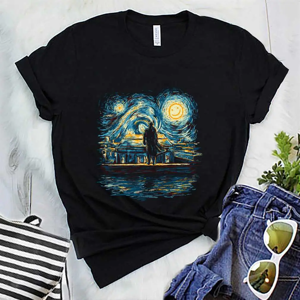 Starry Fall (Sherlock)  T-Shirt