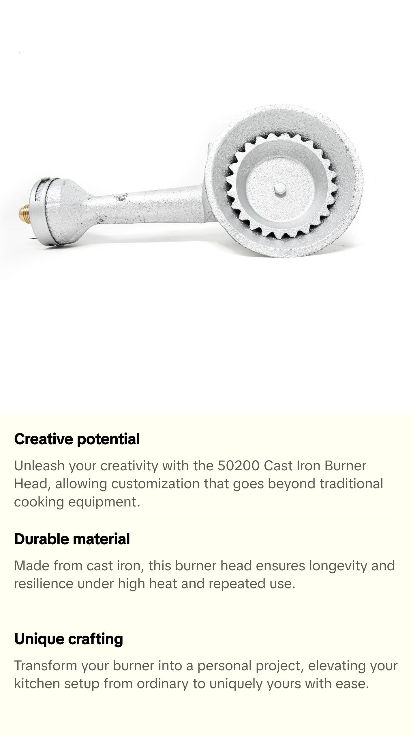 CAST IRON BURNER HEAD