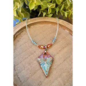 Earthen Arrow Pendant Necklace