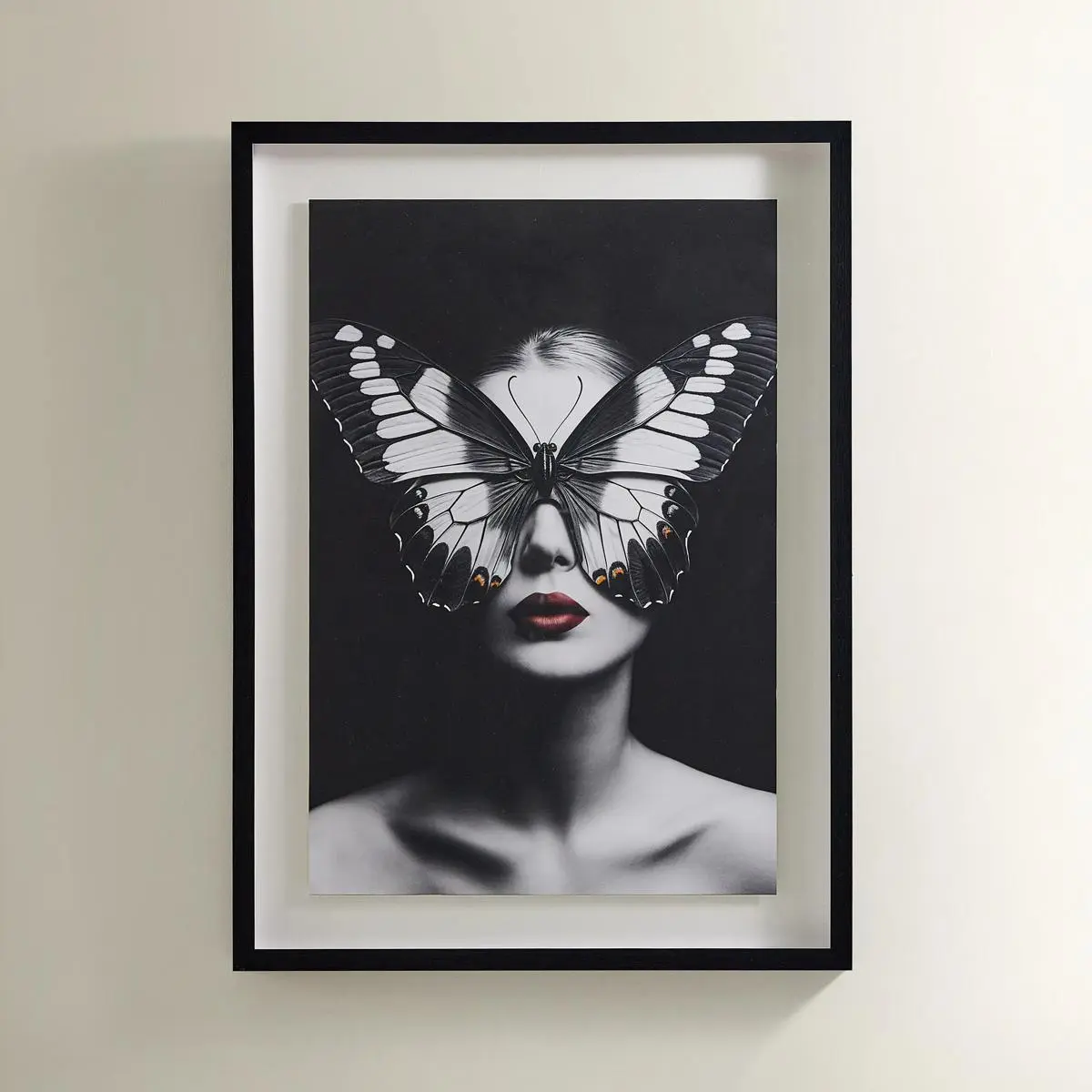 Z Gallerie Butterfly Kiss Wall Print - Photo-Printed Butterfly Wall Arts, Home Decor Items, Home Decor Poster