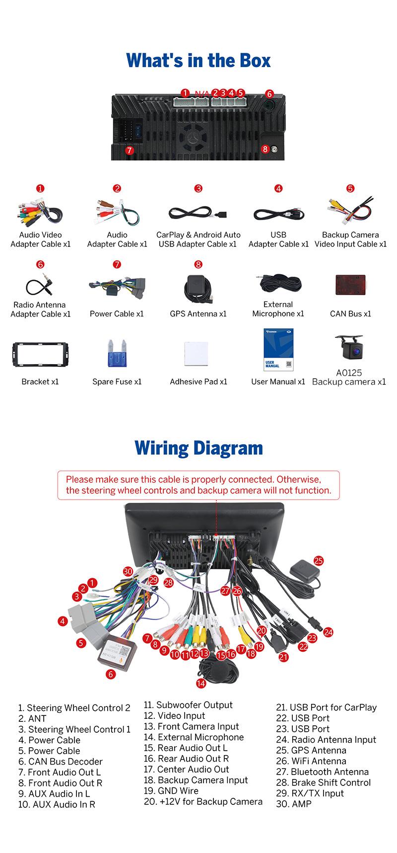 EONON Car Stereo for Dodge Ram 1500 2500 3500 Trucks (2010-2012) Jeep Wrangler Chrysler 300C, Wireless CarPlay & Android Auto Head Unit Touch Screen, 10.1" Android 14 Car Radio, SWC, Bluetooth, GPS Navigation, Backup Camera  - GPX7A