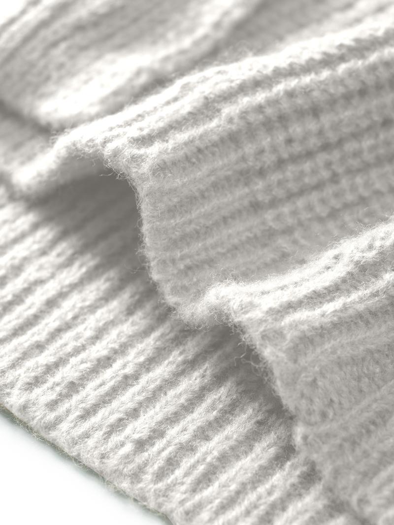 USBoutiqueCHIC Women's Oversized Colorblock Sherpa Coat | Longline Plush Fleece Jacket for Fall Winter, Cozy Streetwear Loungewear Essential