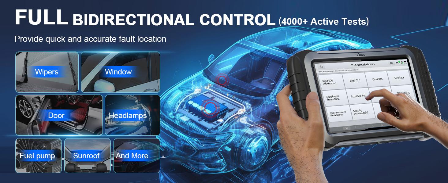 XTOOL IP919 PRO OBD2 Scanner Full System Diagnostics, Topology Mapping, ECU Coding, 42+ Resets, with DoIP/CAN FD/AutoAuth Support XTOOL IP919 PRO OBD2 Scanner Full System Diagnostics, Topology Mapping, ECU Coding, 42+ Resets, with DoIP/CAN FD/AutoAuth Support