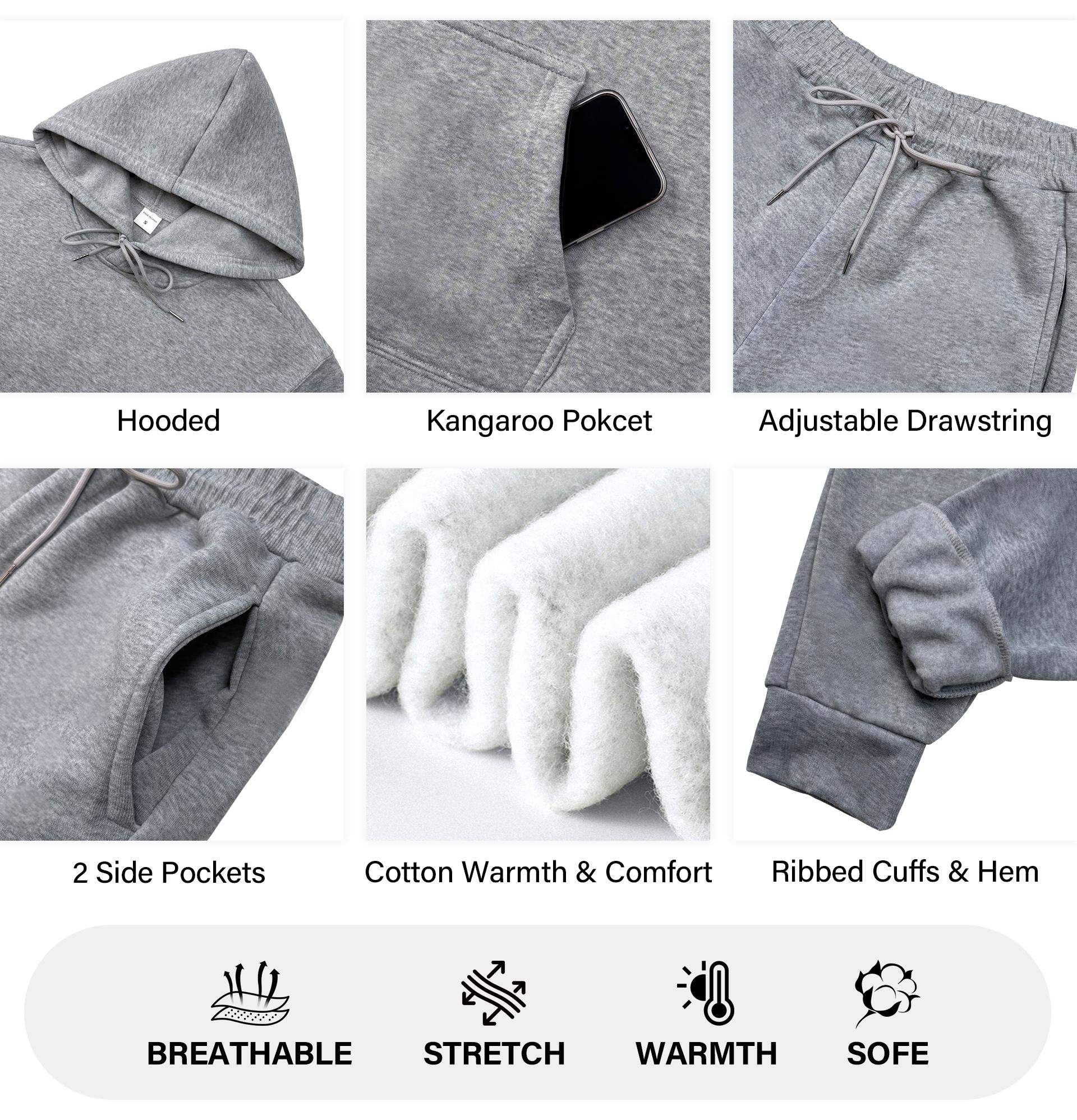 Men's Milano Printed Hoodie and Drawstring Sweatpants Set, Menswear, Casual Athletic Long Sleeve Hooded Jacket & Trousers for Fall & Winter, Men's Clothing for Daily Wear, Sportswear Indoor Outdoor, Tracksuit, Athleisure Summer Clothes