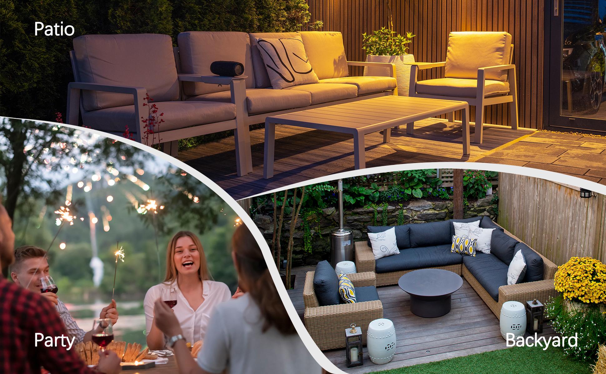 Walsunny 43" Propane Fire Pit Table 50,000 BTU Steel Gas Fire Pit with Removable Lid & Waterproof Cover