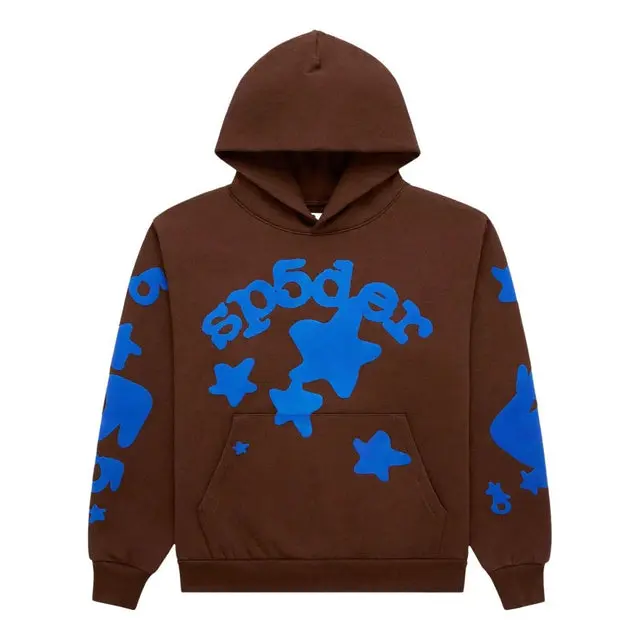 Sp5der Beluga Hoodie 'Brown'