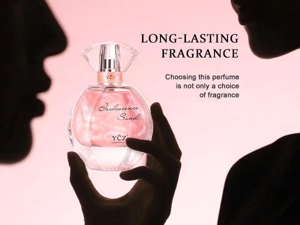 YCZ Golden Sands Perfume Gift Set - 3-Piece Floral Oriental Fragrance with 50ml & 15ml Perfumes, Camellia Diffuser Stone, Elegant Gift Box for gift box, perfect for lover, girlfriend & mother.