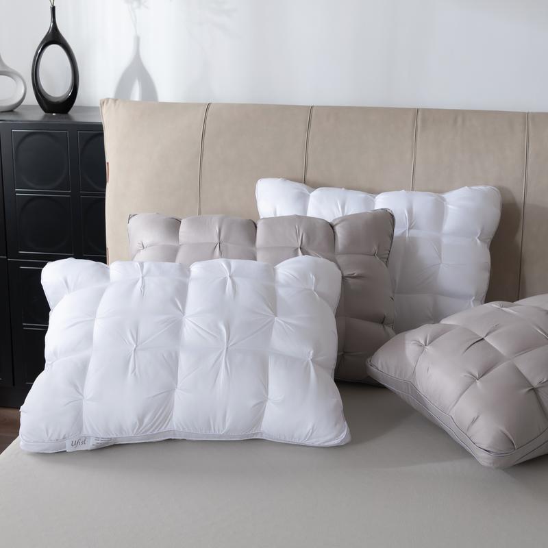 【Buy 1 Get 1 Free】UFIST Hotel Luxury Style Pillow, 17x27 inches 990g, ultra-soft and fluffy pillow core usable in all seasons, deep sleep neck support, hypoallergenic polyester fiber pillowcase, suitable for side sleeping, supine sleeping, prone sleeping