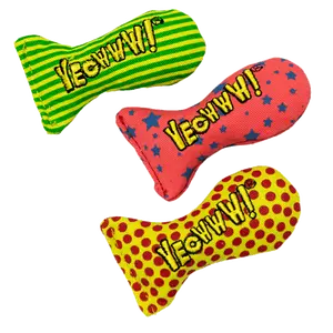 Yeow Stinkies Catnip Sardines Cat Toy