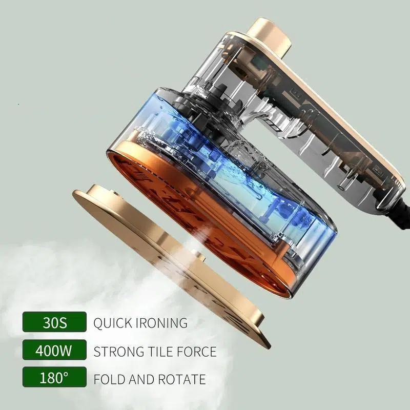 Black Friday Travel Garment Steamer Mini Portable Iron with Steam Function Fast Heating Smooth Finish for Travel