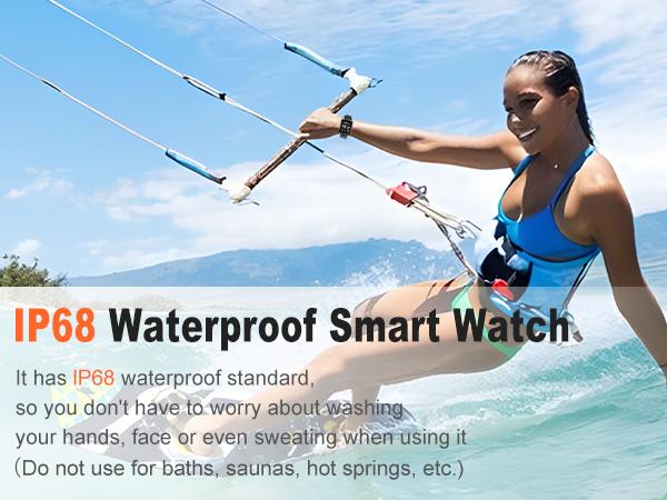 W03 Bluetooth 5.3 Calling Fitness & Health Smartwatch 1.91″ HD Color Touchscreen 24/7 Heart Rate SpO₂ Blood Pressure Sleep Tracking IP68 Waterproof Long Standby Android Compatible