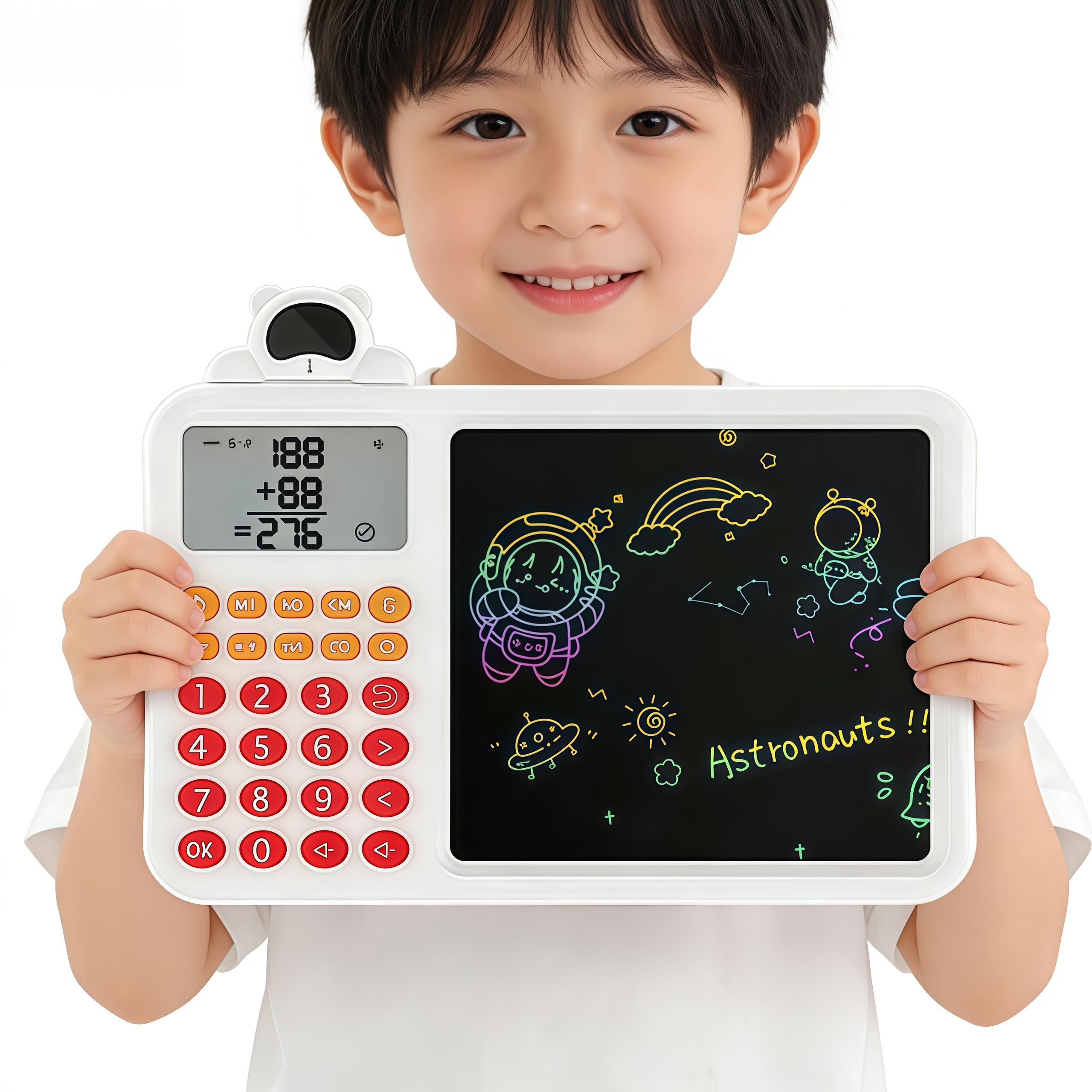 STEM Electronic Math Toy for Kids6+ I Fun Learning Game for Addition,Subtraction, Multiplication & DivisionI Portable Brain Training Educational Toy to Boost Math Confidence at Home & On-the-Go-s