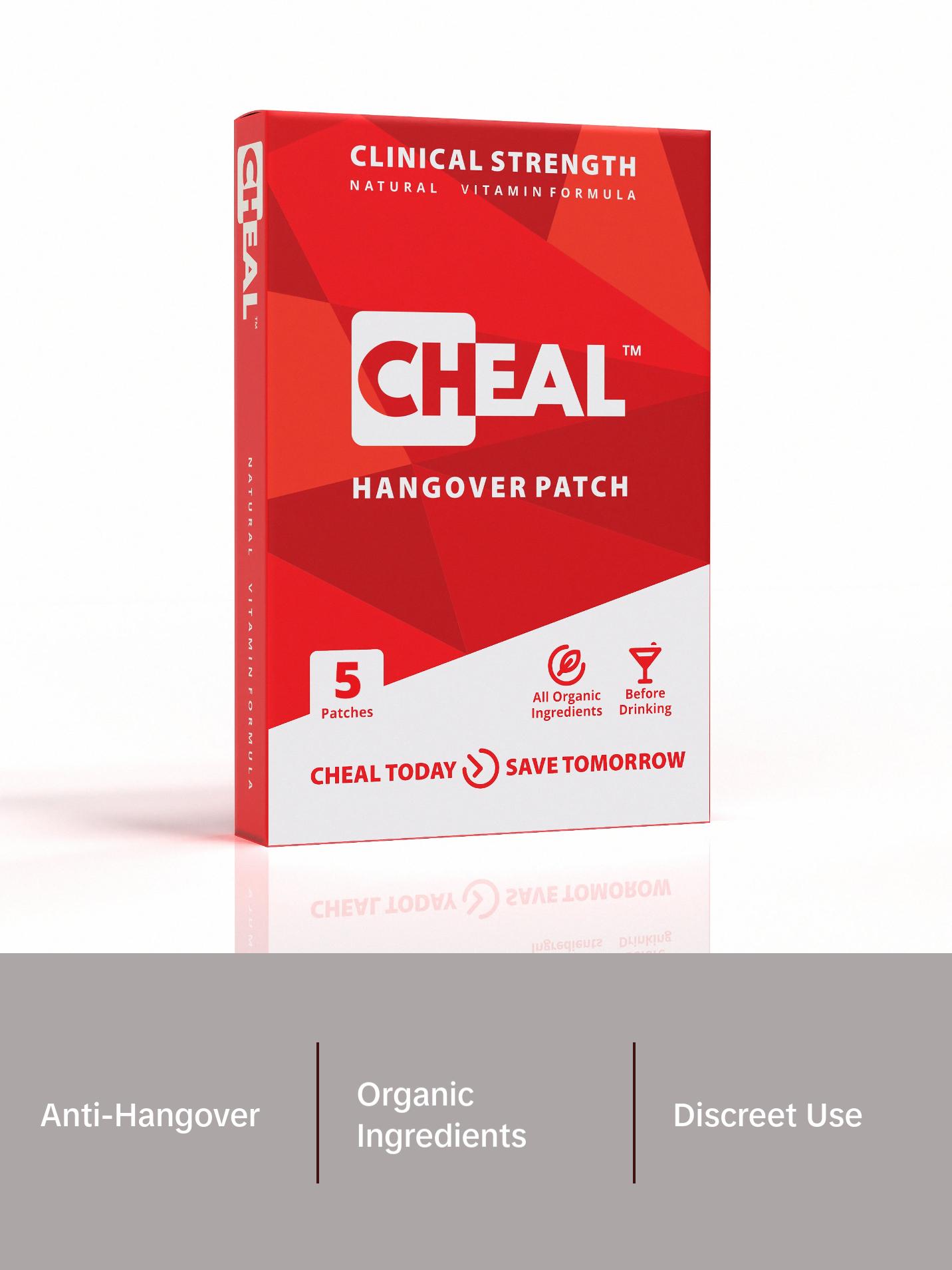 CHEAL Hangover Prevention Patches - Party Patches for Better Mornings ...