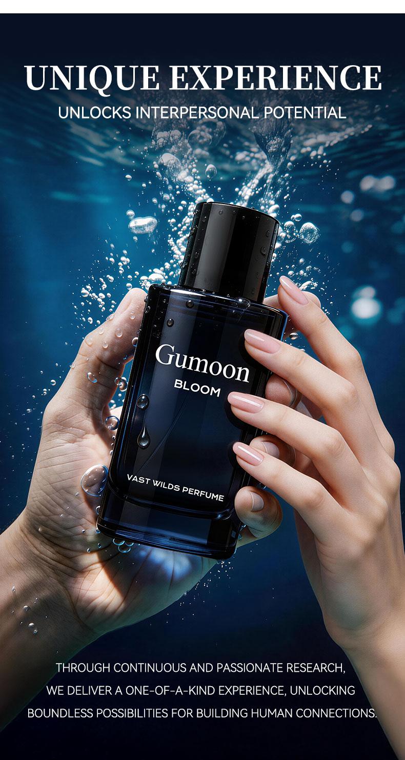 Gumoon "Wilderness" 50ml (Unisex) | EDP — A blend of bergamot, lavender, and pepper, presenting a complex woody aroma | A long-lasting, intense wilderness scent suitable for both men and women | An exquisite choice for premium gifting.