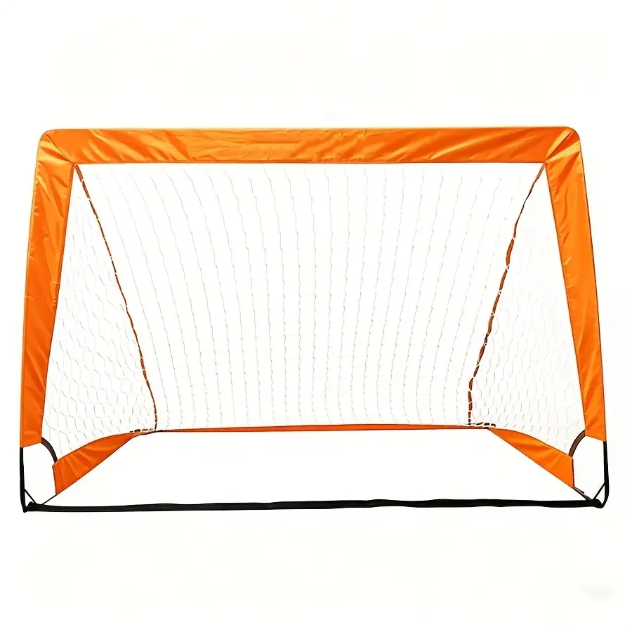 Portable Football Goal Post, Portable Soccer Net, Foldable Lightweight Soccer Field Equipment, Ideal Gift for Football Fans, Easy to Carry and Set Up