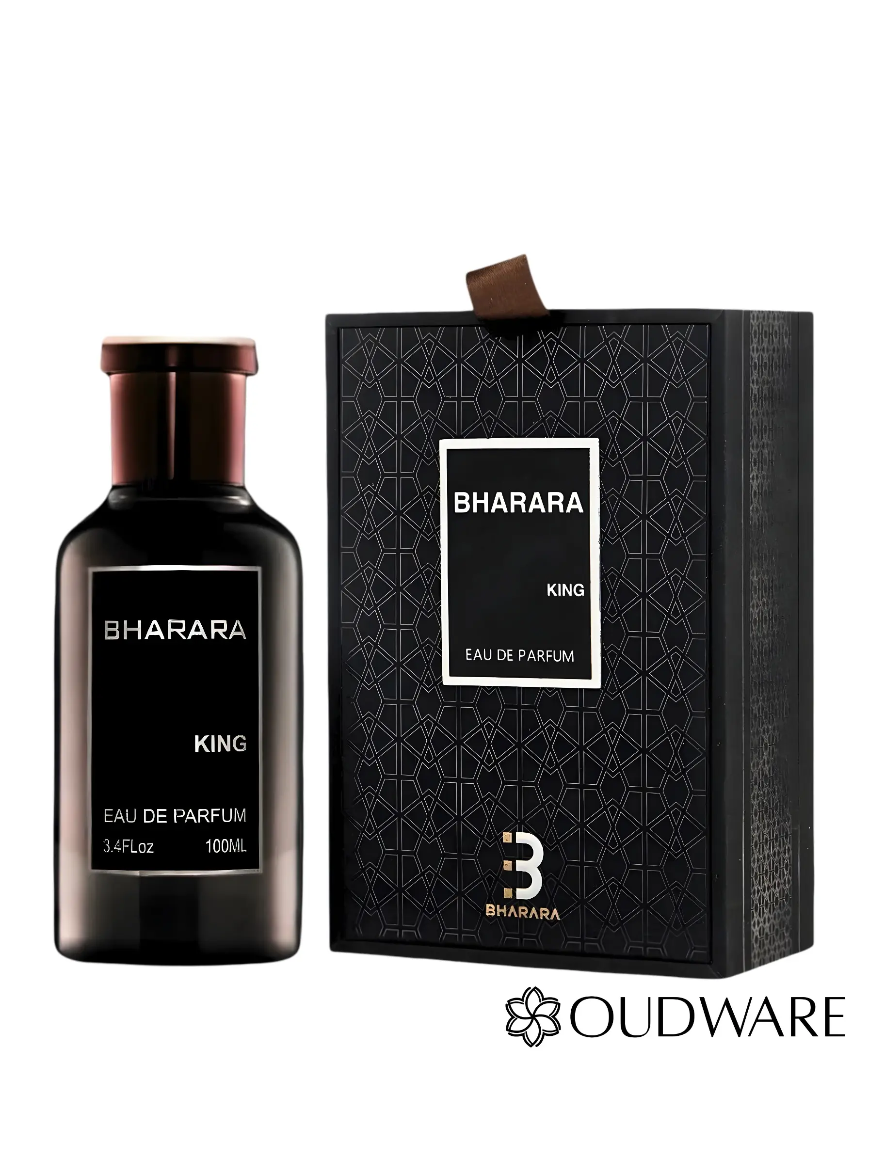Bharara King 100ml (3.4oz) - Eau De Parfum For Men - Long Lasting Cologne For Men - Luxury Fragrance