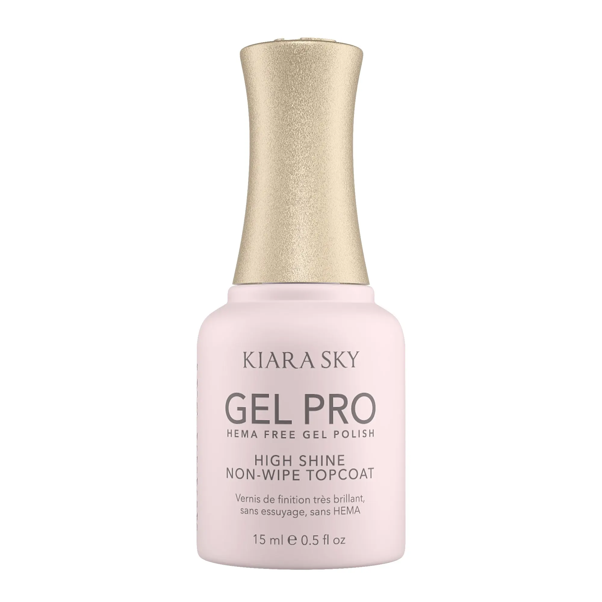 Gel-Pro HEMA-Free High-Shine Non-Wipe TopCoat