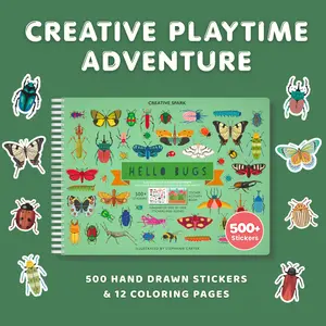 Hello Bugs Sticker Book