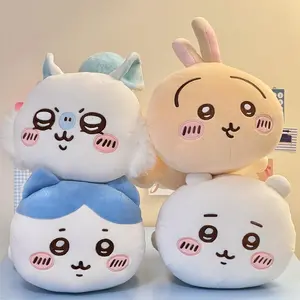 Chiikawa Plush Doll Hachiware Usagi Momonga Kawaii 30cm/11.81in 40cm/15.75in Anime Soft Pillow Toy Cute Rabbit Cat Hamster Gift for Kids Girls
