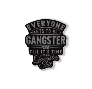 Gangster Sticker