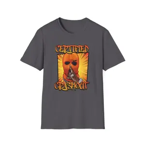 Certified Crashout Unisex Softstyle T-Shirt, Graphic Tee for Casual Wear, Unique Gift for Friends, Streetwear Style, Fun Statement [...]