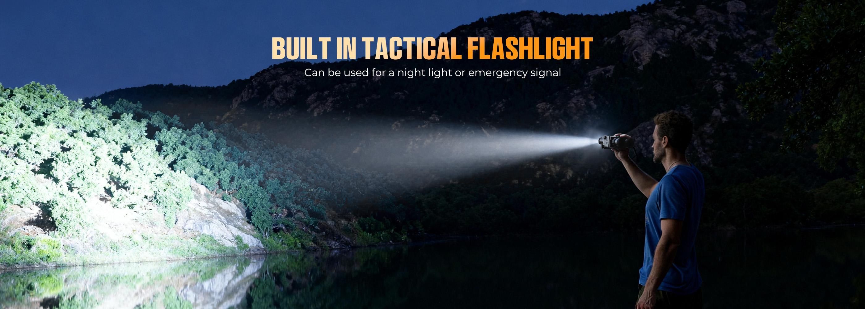 CIGMAN 4K Head-mounted Night Vision Goggles & Binoculars, Infrared NVG with Manual Focus, 8x Zoom Includes, 64GB Memory Card, 3500mAh Battery, f/1.0 Aperture Flashlight, Ideal for Hunting, Camping, Fishing, Hiking Essentials,Telescopic, Gift SpringStateme