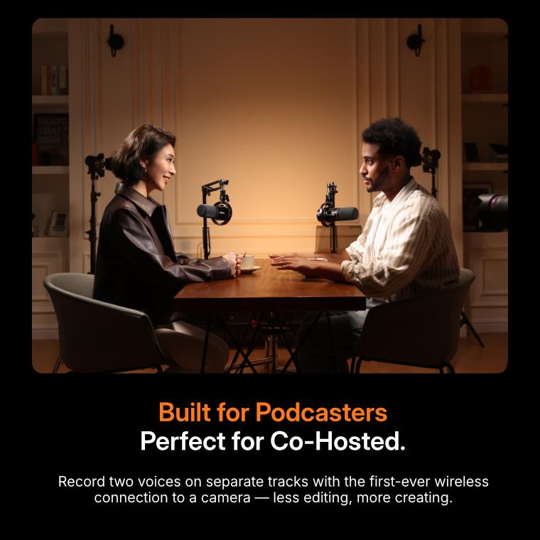 Maono PD200W Hybrid Wireless USB and XLR microphone for PC, Android smartphone, tablet, and Camera, Consoles, perfect for all podcasters, live streamers, gamers, and content creators.