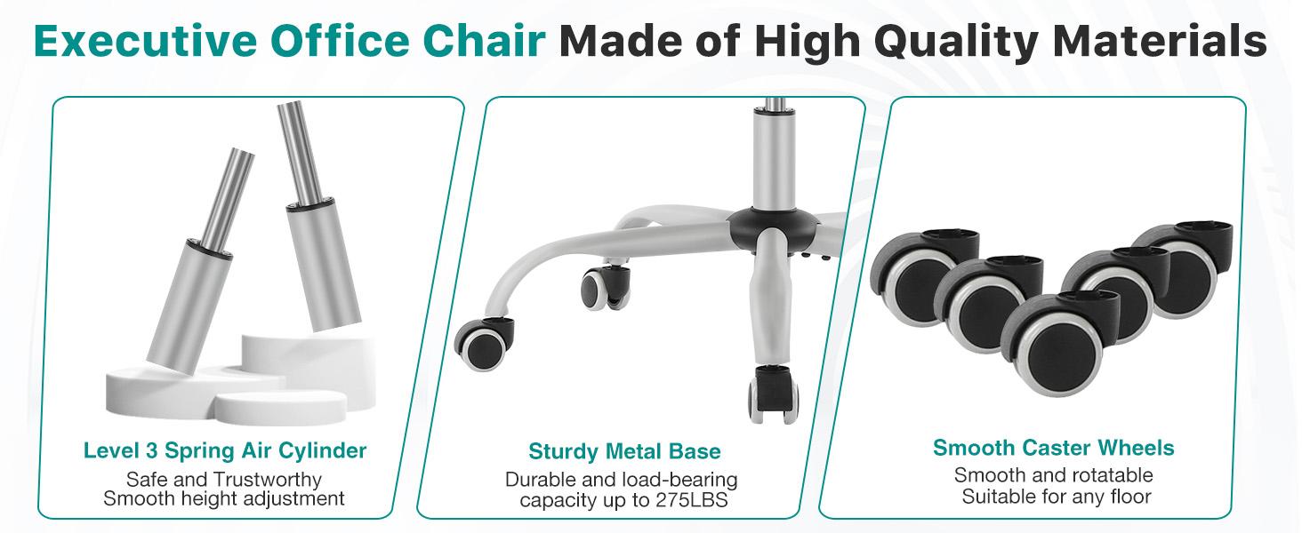 【Deal】SweetFurniture Ergonomic Office Chair, Reclining High Back Mesh Computer Desk Swivel Rolling Home Task Chair