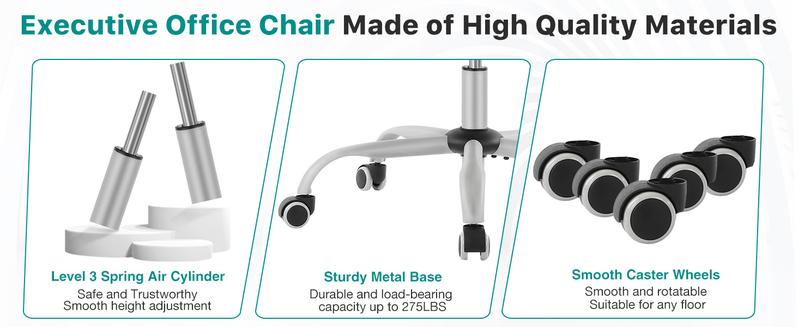 【Deal】SweetFurniture Ergonomic Office Chair, Reclining High Back Mesh Computer Desk Swivel Rolling Home Task Chair