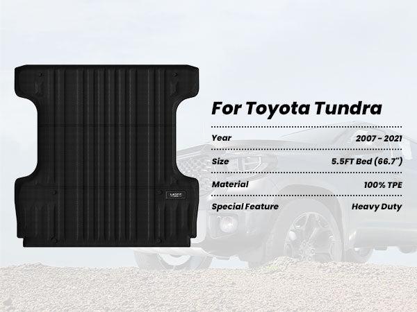 Lasfit fit for 2007-2021 Toyota Tundra Truck Bed Mat or Tailgate Mat Lasfit fit for 2007-2021 Toyota Tundra Truck Bed Mat or Tailgate Mat