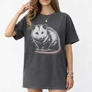 Comfort Colors Opossum Shirt, Vintage Possum Graphic Tee, Gift for Opossum Lovers