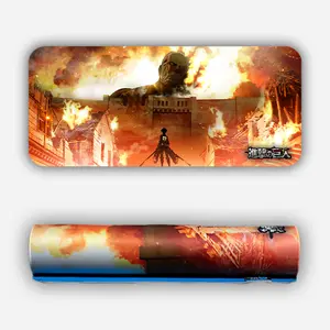 Attack on Titan "The Colossals Arrival" Deskmat – XL Gaming Mouse Pad