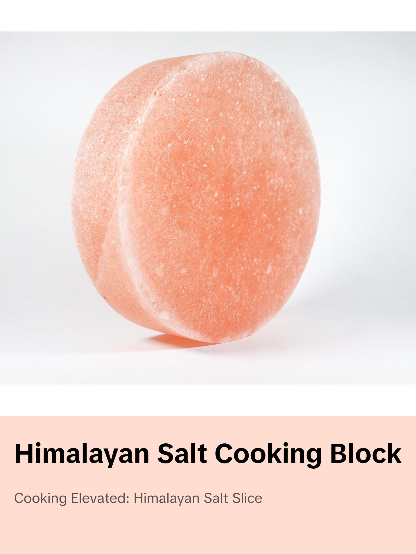 Himalayan Salt Cooking Block 8" x 8" x 2" ROUND