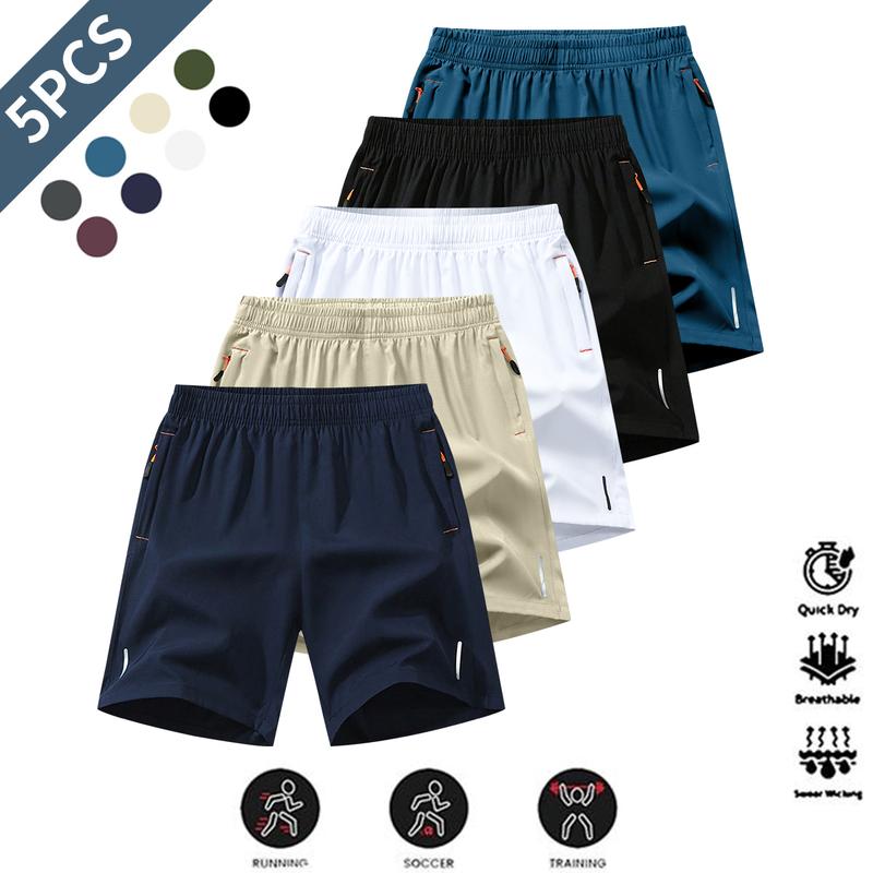 Reflective Print Men’s Athletic Shorts - Solid Color Quick-Dry Performance Gear - Breathable Training Shorts for Running and Gym - Durable Summer Wear Reflective Print Men’s Athletic Shorts - Solid Color Quick-Dry Performance Gear - Breathable Training Shorts for Running and Gym - Durable Summer Wear