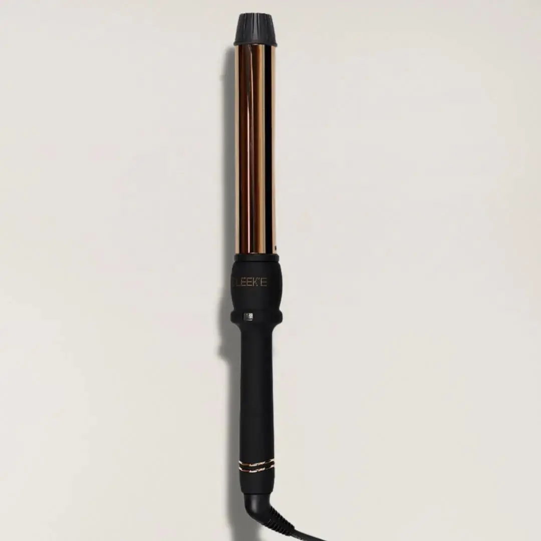 32mm Titanium Curling Wand - Negative Ion Curling Iron - Large Temperature-Adjustable Curling Iron