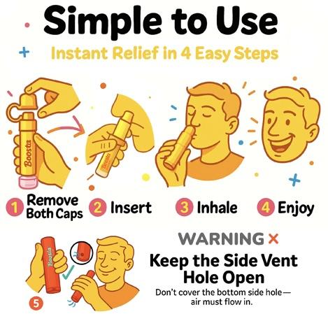 Nasal Refreshing Stick, Sinus & Congestion Relief, Eucalyptus Essential Oil ,Free Your Nose, Breathe In Life,Rapidly Combat Drowsiness, CoolRefreshing Sensation, 3-Pack, Portable for DailyUse